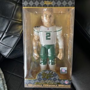 FUNKO Gold Jets Zach Wilson Collectible figure